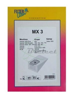 SAC ASPIRATEUR MX3 par 5 SACS