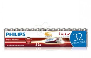 PACK DE 32 PILES ALCALINES LR06/AA