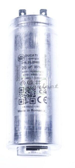 CONDENSATEUR MOTEUR 20uF 475V AEG