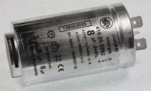 CONDENSATEUR DEMARRAGE 8UF 400/450V