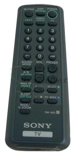 TELECOMMANDE SONY RM883 RM-883