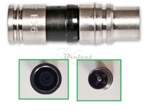 FICHE F COMPRESSION EX6 /COAXIAL MALE