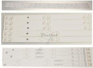 BARRES DE LED DALLE 55p (5 barres)