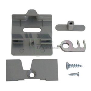 FERMETURE DE PORTE COUDEE GRISE DOMETIC