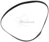 COURROIE PLATE Diam: 86.5 x 6 x 0.53 mm