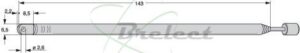 ANTENNE TELESCOPIQUE A6-B160-C682-D6