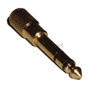 ADAPTATEUR JACK 6.35MM MALE/JACK 3.5MM