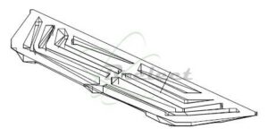GRILLE DISTRIBUTEUR EAU DAEWOO