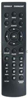 TELECOMMANDE TNT CANAL+ NOIRE