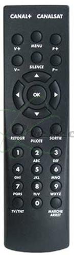 TELECOMMANDE TNT CANAL+ NOIRE