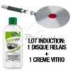 DISQUE RELAIS DIAM 22 CM + CREME VITRO