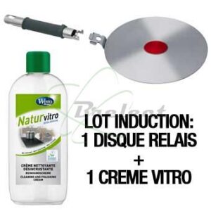 DISQUE RELAIS DIAM 22 CM + CREME VITRO