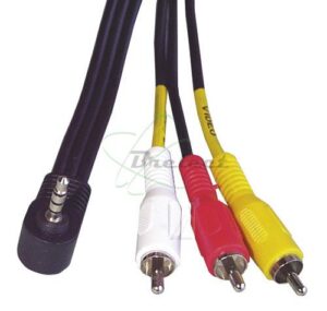 CORDON VIDEO JACK - 3 RCA L.: 1.5M.