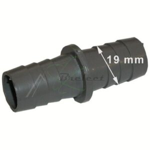RACCORD DROIT TUYAU DE VIDANGE 19X19 mm