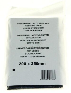 FILTRE UNIVERSEL ASPIRATEUR 20 X 24 CM
