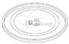 PLATEAU EN VERRE DAEWOO DIAMETRE 340 mm