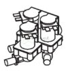 ELECTROVANNE 3 VOIES DAEWOO