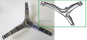 CROISILLON - SPIDER DE TAMBOUR DAEWOO