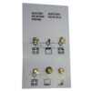 JEU INJECTEURS GAZ BUTANE