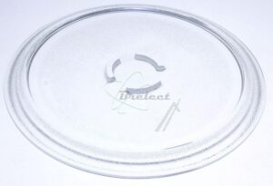 PLATEAU TOURNANT EN VERRE DIAM 28CM WPRO