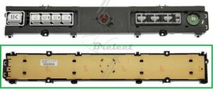 PLATINE DE COMMANDES AFFICHAGE INDESIT