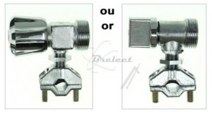 ROBINET AUTO-PERCEUR CHROME 10/16MM