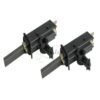 BALAI EQUIPE CHARBON MOTEUR+SUPPORT x2