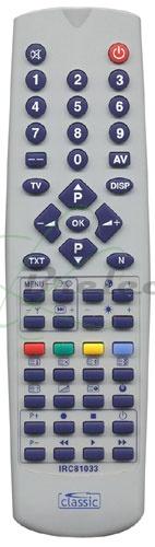 TELECOMMANDE pour PHILIPS IRC81033