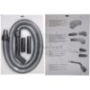 FLEXIBLE GRIS-NOIR L 2M D30/38MM