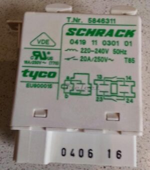 RELAIS 041911030101-230V AC MIELE