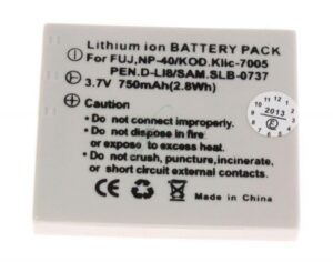 BATTERIE DIGCA36010 3.7V-750MAH D-LI8