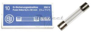 FUSIBLE 6.3mm x 32 mm 4A par 10 UNITES
