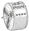 TAMBOUR AVEC CROISILLON MIELE