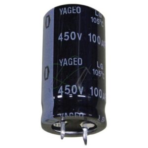 CONDENSATEUR 100UF-450V RAD 22 x 41 mm