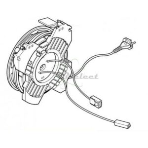 ENROULEUR COMPLET ASPIRATEUR LG