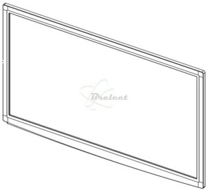 CADRE EBENISTERIE AVANT TV SAMSUNG