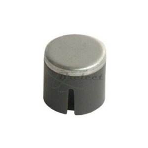 BOUTON POUSSOIR INOX INDESIT