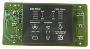 PLATINE AFFICHAGE COMMANDES LG