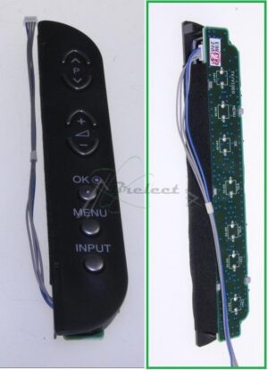 PLATINE CLAVIER FACADE COMMANDES LG
