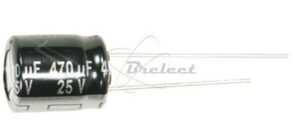 CONDENSATEUR 470UF 25V RADIAL