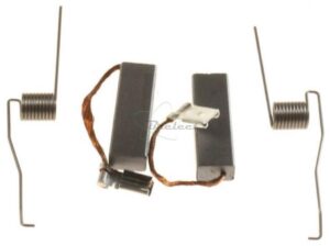 CHARBONS MOTEUR CARCASSE NOIRE x2