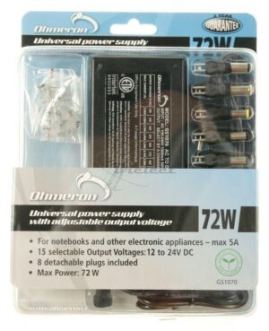 ALIMENTATION UNIVERSELLE 12-24V - 72W