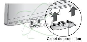 CACHE SUPPORT DE TV LG