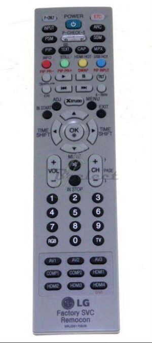 TELECOMMANDE SERVICE LG