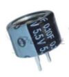 CONDENSATEUR PILE ACCU 0.1F - 5.5V