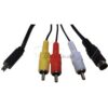 CABLE AUDIO VIDEO CAMESCOPE JVC