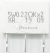 RESISTANCE 0.22 OHMS 5W