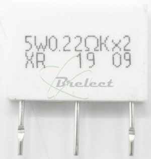 RESISTANCE 0.22 OHMS 5W