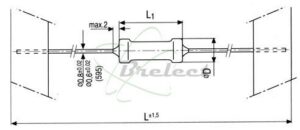 RESISTANCE 2W 68 OHM