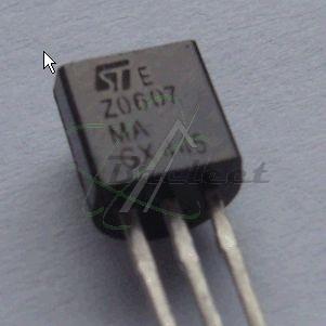 TRIAC 0.8A TO92 Z00607MA 1BA2